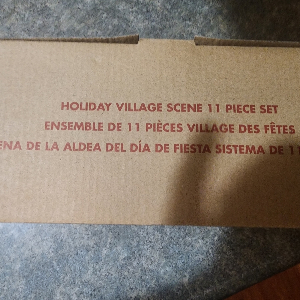 Holiday Village Set